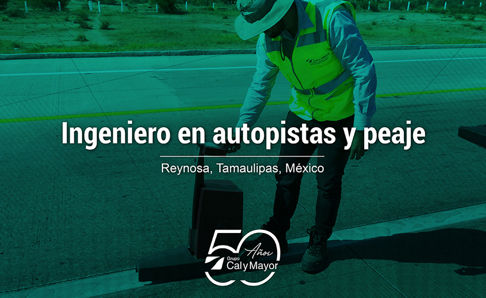 Ingeniero autopistas y peaje